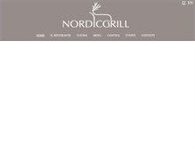 Tablet Screenshot of nordicgrill.com
